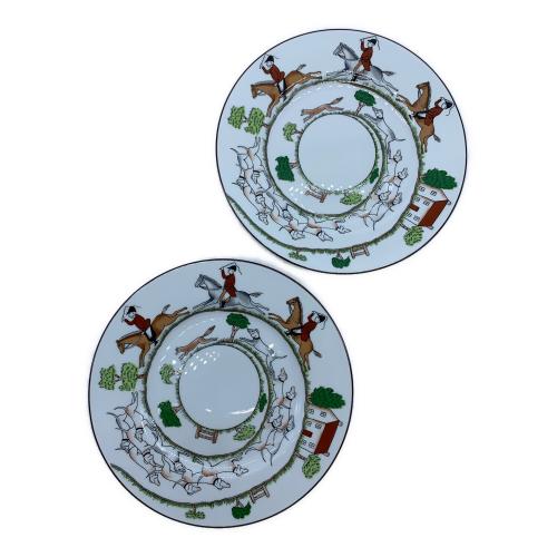 Wedgwood (ウェッジウッド) カップ&ソーサー&ケーキプレート ハンティングシーン