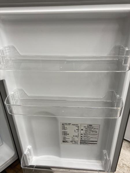 maxzen (マクスゼン) 2ドア冷蔵庫 JR118ML01GM 2020年製 86 118L
