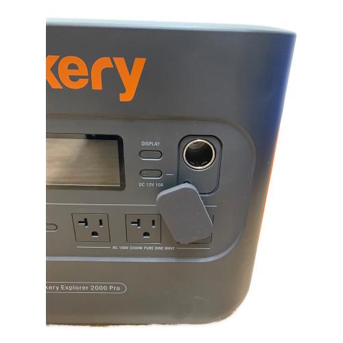 Jackery (ジャクリ) ポータブル電源 JE-2000A
