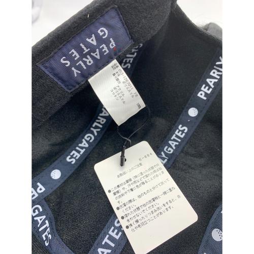 PEARLY GATES (パーリーゲイツ) キャップ たてがみ付き ブラック