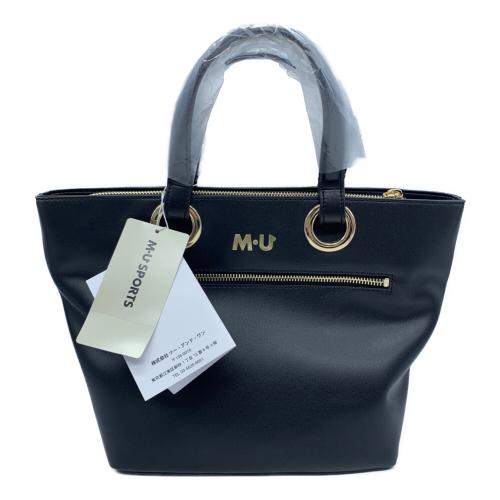 M U SPORTS (エムユースポーツ) ハンドバッグ 703U2056 ブラック