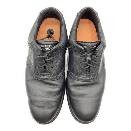 COLE HAAN (コールハーン) CH X UNITED ARROWS OG ゴルフシューズ C40456 収納袋付 メンズ SIZE 10M ブラック