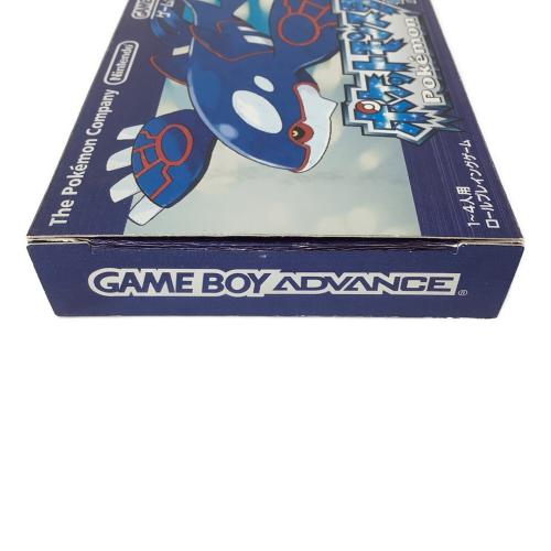 Nintendo (ニンテンドー) ポケットモンスター サファイア ゲームボーイアドバンス用ソフト