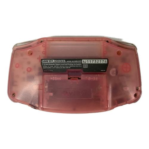 Nintendo (ニンテンドー) GAMEBOY ADVANCE AGB-001　ミルキーピンク