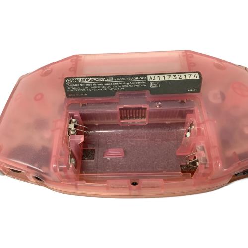 Nintendo (ニンテンドー) GAMEBOY ADVANCE AGB-001　ミルキーピンク