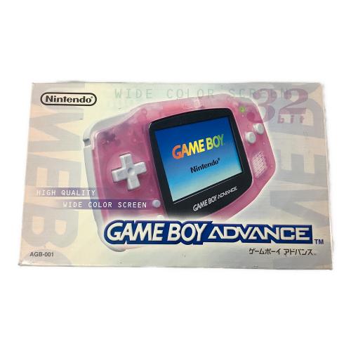 Nintendo (ニンテンドー) GAMEBOY ADVANCE AGB-001　ミルキーピンク