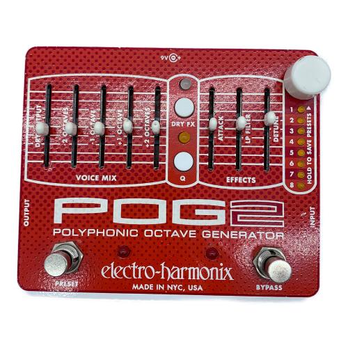 Electro Harmonix (エレクトロ・ハーモニックス) オクターブエフェクター POG2