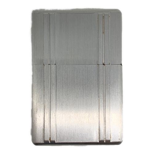 ZIPPO (ジッポ) オイルライター 2002年製 ZERO HALLIBURTON USA製