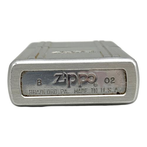 ZIPPO (ジッポ) オイルライター 2002年製 ZERO HALLIBURTON USA製