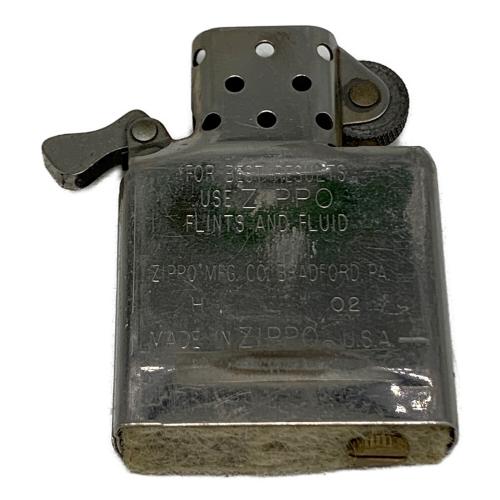 ZIPPO (ジッポ) オイルライター 2002年製 ZERO HALLIBURTON USA製