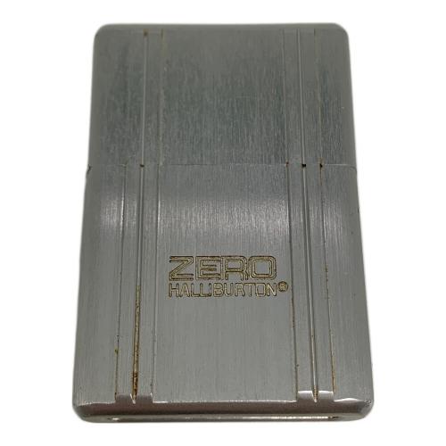 ZIPPO (ジッポ) オイルライター 2002年製 ZERO HALLIBURTON USA製