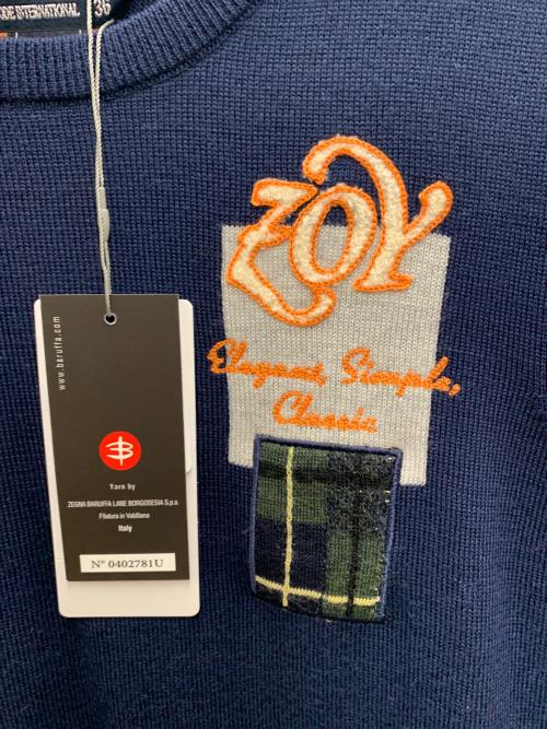 ZOY (ソーイ) ゴルフウェア(トップス) メンズ SIZE S ネイビー