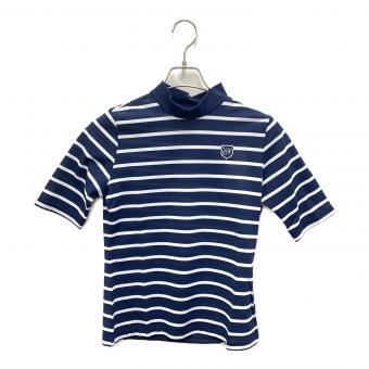 ZOY (ソーイ) ゴルフウェア(トップス) 071632021 レディース SIZE S ネイビー×ホワイト