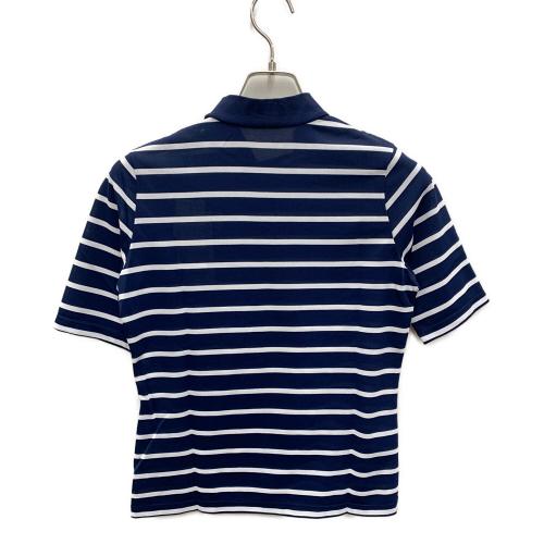 ZOY (ソーイ) ゴルフウェア(トップス) 071632021 レディース SIZE S ネイビー×ホワイト