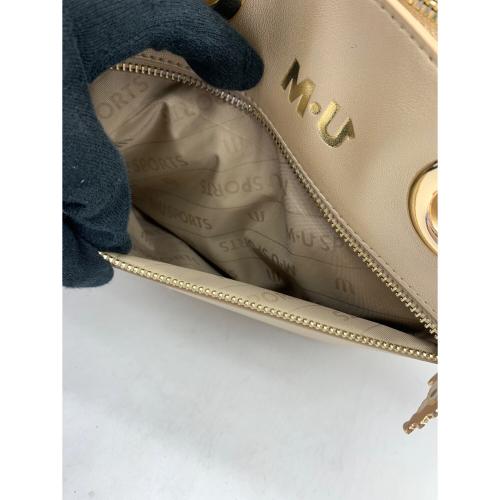M U SPORTS (エムユースポーツ) ハンドバッグ 703U2056 ベージュ