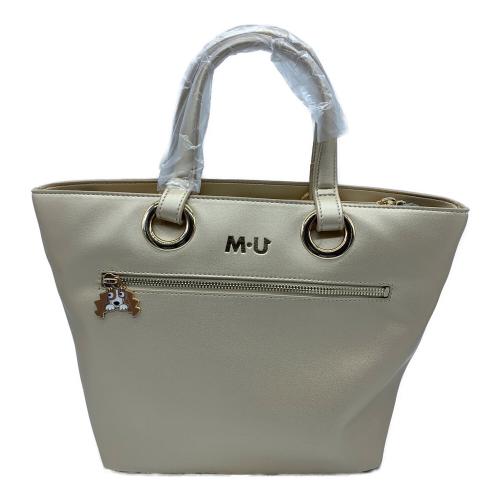 M U SPORTS (エムユースポーツ) ハンドバッグ 703U2056 ベージュ