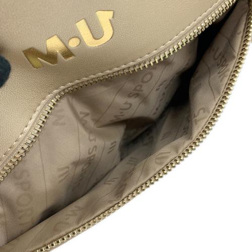 M U SPORTS (エムユースポーツ) ハンドバッグ 703U2056 ベージュ