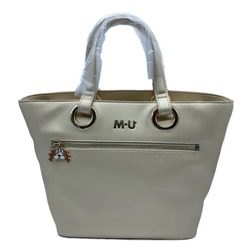 M U SPORTS (エムユースポーツ) ハンドバッグ 703U2056 ベージュ