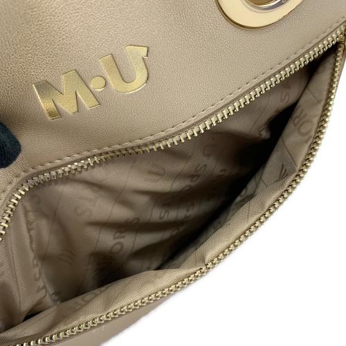 M U SPORTS (エムユースポーツ) ハンドバッグ 703U2056 ベージュ