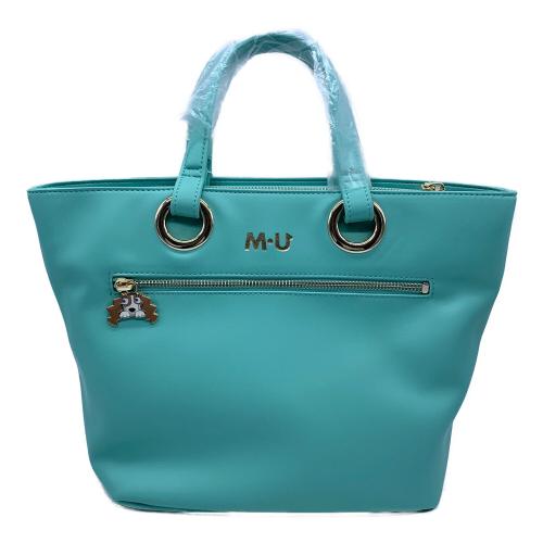 M U SPORTS (エムユースポーツ) ハンドバッグ 703U2056 ミントグリーン
