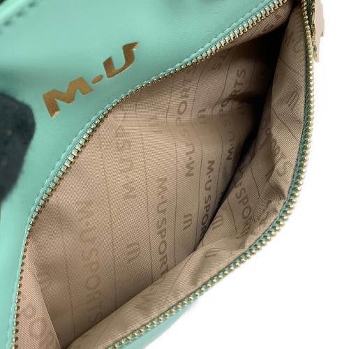 M U SPORTS (エムユースポーツ) ハンドバッグ 703U2056 ミントグリーン