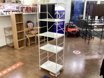 無印良品 (ムジルシリョウヒン) スチールユニットシェルフ 72 ホワイト