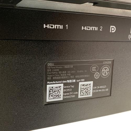 DELL (デル) 曲面モニター U3419W 2019年製 34.1インチ