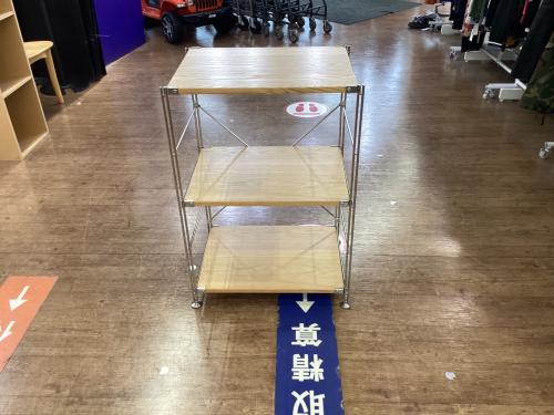 無印良品 (ムジルシリョウヒン) ステンレスシェルフ ナチュラル