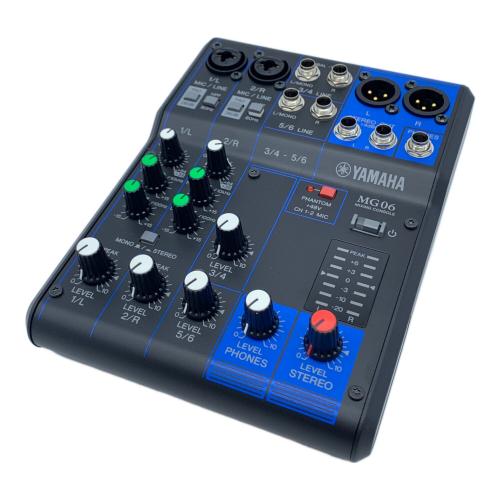 YAMAHA (ヤマハ) ミキシングコンソール MG06 取扱説明書欠品