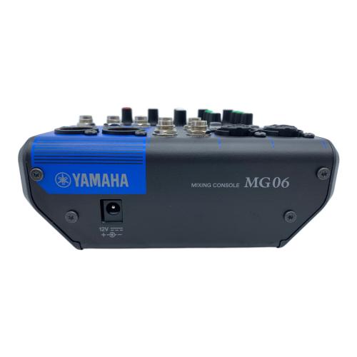 YAMAHA (ヤマハ) ミキシングコンソール MG06 取扱説明書欠品