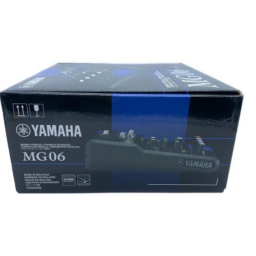 YAMAHA (ヤマハ) ミキシングコンソール MG06 取扱説明書欠品