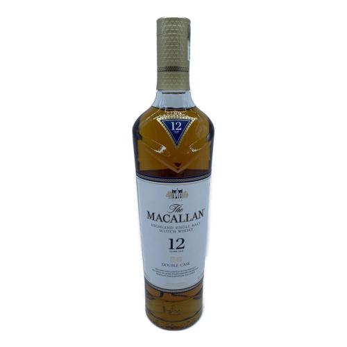 マッカラン (MACALLAN) ダブルカスク スコッチウィスキー 12年 700ml