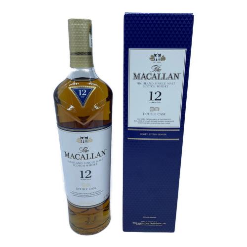 マッカラン (MACALLAN) ダブルカスク スコッチウィスキー 12年 700ml