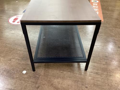 IKEA (イケア) センターテーブル ブラック×ダークブラウン フィエルボ