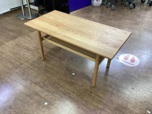 ACTUS (アクタス) ソファテーブル 幅:約110㎝ ナチュラル LODGE SOFA TABLE