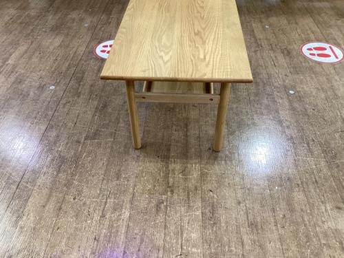 ACTUS (アクタス) ソファテーブル 幅:約110㎝ ナチュラル LODGE SOFA TABLE