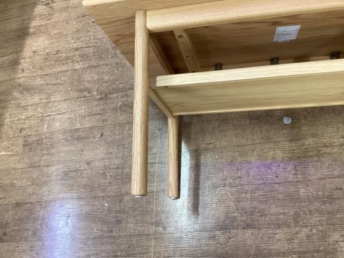 ACTUS (アクタス) ソファテーブル 幅:約110㎝ ナチュラル LODGE SOFA TABLE