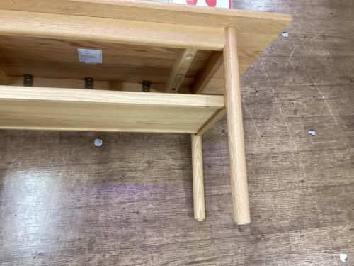 ACTUS (アクタス) ソファテーブル 幅:約110㎝ ナチュラル LODGE SOFA TABLE