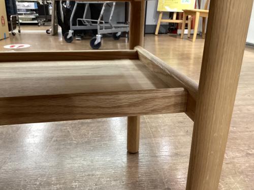 ACTUS (アクタス) ソファテーブル 幅:約110㎝ ナチュラル LODGE SOFA TABLE