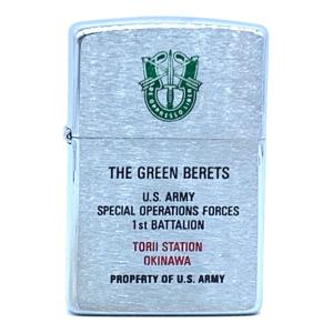ZIPPO (ジッポ) オイルライター 1994年製 THE GREEN BERETS USA製