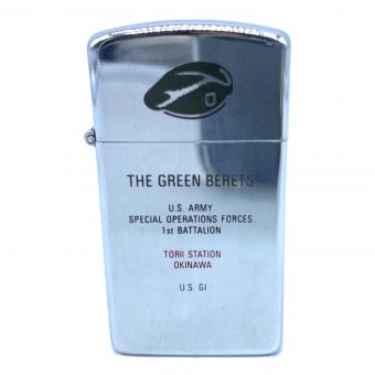 ZIPPO (ジッポ) オイルライター 1977年製 THE GREEN BERETS USA製