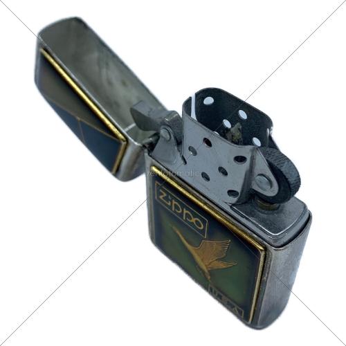 ZIPPO (ジッポ) オイルライター 1996年製 鶴 USA製
