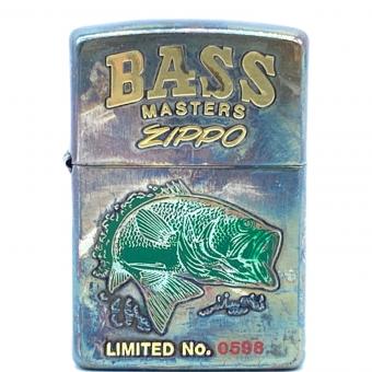 ZIPPO (ジッポ) オイルライター 1996年製 BASS MASTERS No,0598 USA製