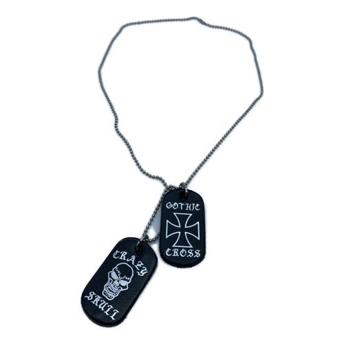 ZIPPO (ジッポ) オイルライター 1999年製 GOTHIC CROSS ドックタグ付 USA製