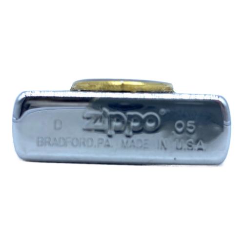 ZIPPO (ジッポ) オイルライター 2005年製 警視庁エンブレムバッチ付