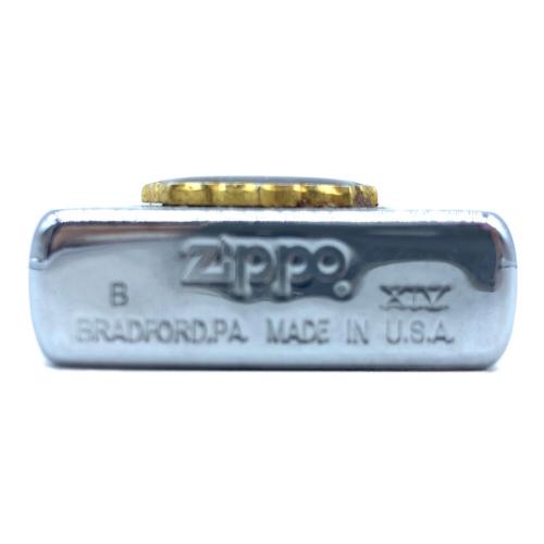ZIPPO (ジッポ) オイルライター 1998年製 日本警察バッチ付