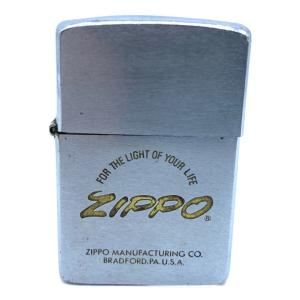 ZIPPO (ジッポ) オイルライター 1982年製 九州管区警察学校バッチ付
