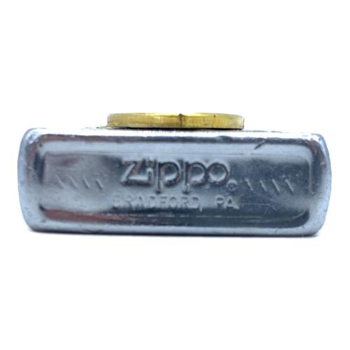 ZIPPO (ジッポ) オイルライター 1982年製 九州管区警察学校バッチ付