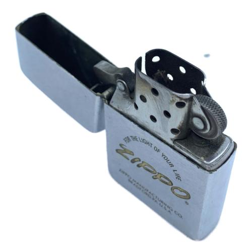 ZIPPO (ジッポ) オイルライター 1982年製 九州管区警察学校バッチ付