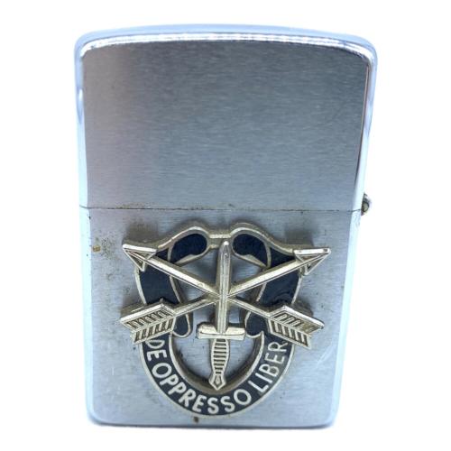 ZIPPO (ジッポ) オイルライター 1981年製 OKINAWA周辺マップ バッチ付属